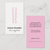 Rendez-vous avec des paniers à cheveux roses (Devant / Derrière)