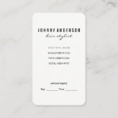 Rendez-vous avec les ciseaux à rayures (Dos)