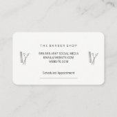 Rendez-vous Barbershop (Dos)