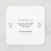 Rendez-vous Barbershop (Dos)