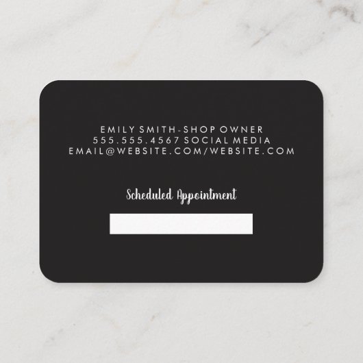 Rendez-vous Barbershop (Dos)