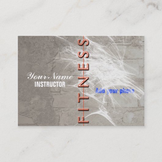 Rendez-vous Blanc de forme physique - affaires, carte de (Devant)