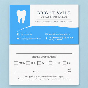 Rendez-vous bleu cabinet dentaire Dentiste