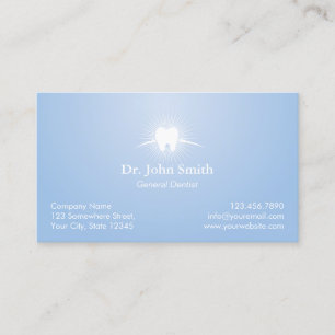 Rendez-vous bleu-clair de dentiste de soins