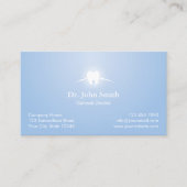 Rendez-vous bleu-clair de dentiste de soins (Devant)