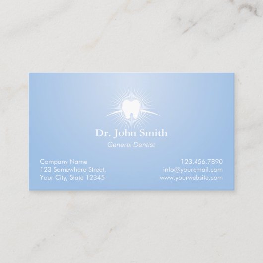 Rendez-vous bleu-clair de dentiste de soins (Devant)