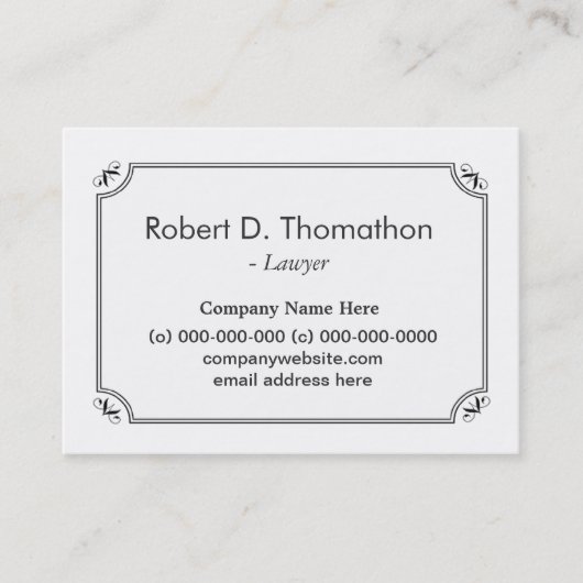 Rendez-vous Carte de profil claire, simple, blanche, informati (Devant)