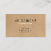 Rendez-vous Carte de rappel de nomination professionnelle mode (Dos)