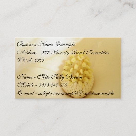 Rendez-vous Carte de visite (Devant)
