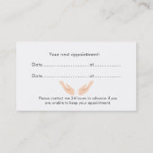 Rendez-vous Carte de visite (Dos)