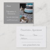 Rendez-vous Carte de visite Cakemakers & Décorateurs (Devant / Derrière)
