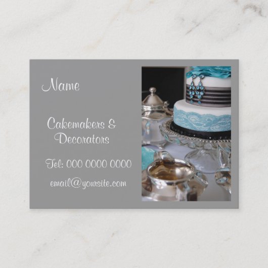 Rendez-vous Carte de visite Cakemakers & Décorateurs (Devant)