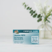 Rendez-vous Carte de visite de code de QR (code fait sur (Debout devant)