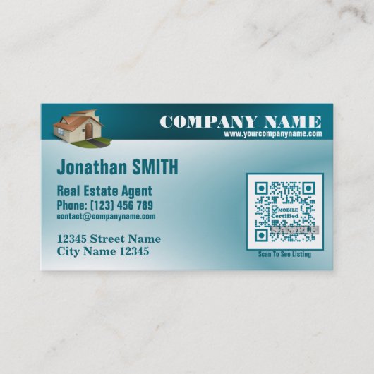 Rendez-vous Carte de visite de code de QR (code fait sur (Devant)