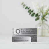 Rendez-vous Carte de visite de dentiste (Debout devant)