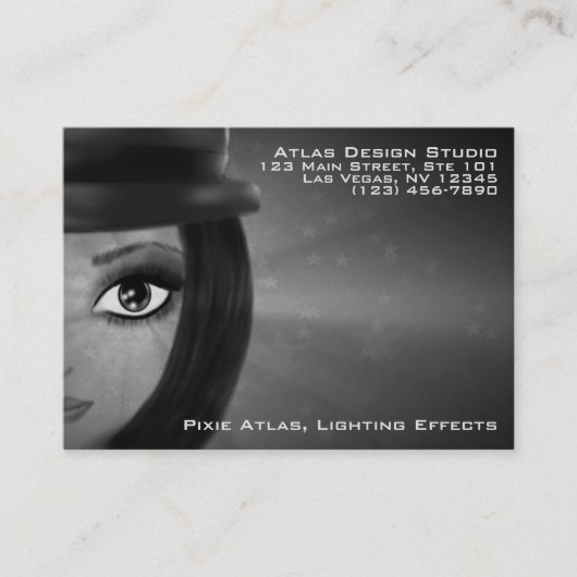 Rendez-vous Carte de visite de lutin (Devant)