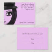 Rendez-vous Carte de visite de lutin (Devant / Derrière)