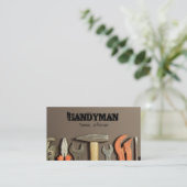 Rendez-vous Carte de visite de maintenance Handyman (Debout devant)