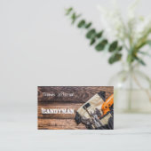 Rendez-vous Carte de visite de maintenance Handyman (Debout devant)
