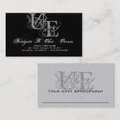 Rendez-vous Carte de visite de salon (Devant / Derrière)