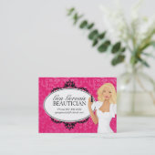 Rendez-vous Carte de visite de salon de beauté (Debout devant)