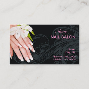 Rendez-vous Carte de visite de salon de clou