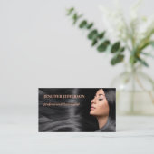 Rendez-vous Carte de visite de salon de coiffure (Debout devant)