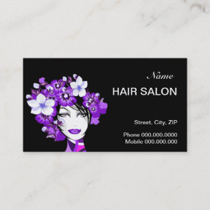 Rendez-vous Carte de visite de salon de coiffure
