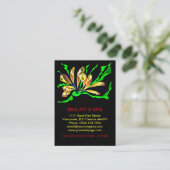 Rendez-vous Carte de visite de salon de spa de beauté de (Debout devant)