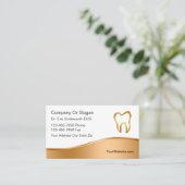 Rendez-vous Carte de visite dentiste classique (Debout devant)