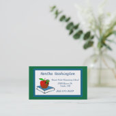 Rendez-vous Carte de visite des enseignants de divertissement (Debout devant)