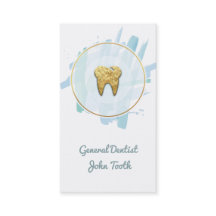 Carte de visite du logo Dentist or Tooth