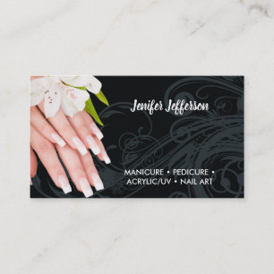 Rendez-vous Carte de visite du salon de ongle
