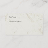 Rendez-vous Carte de visite du service de marche des chiens (Dos)