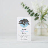 Rendez-vous Carte de visite enseignant de l'arbre d'apprentiss (Debout devant)