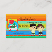 Rendez-vous Carte de visite enseignant de l'école primaire Bol (Devant)