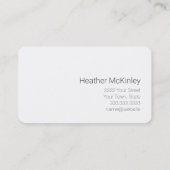 Rendez-vous Carte de visite minimal de tournesol d'aquarelle (Dos)