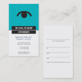 Rendez-vous Carte de visite optique iconographique de (Devant / Derrière)