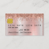 Rendez-vous Carte de visite par carte de crédit (Devant)