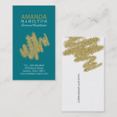 Rendez-vous Carte de visite personnalisable d'esthéticien (Devant / Derrière)