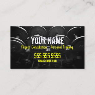 Rendez-vous Carte de visite personnel d'entraîneur