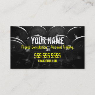 Rendez-vous Carte de visite personnel d'entraîneur