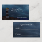 Rendez-vous Carte de visite/phare (Devant / Derrière)