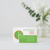 Rendez-vous carte de visite pour diététiste en exercice (Debout devant)
