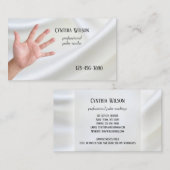 Rendez-vous Carte de visite professionnelle de chiromancienne (Devant / Derrière)