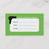 Rendez-vous Carte de visite professionnelle de visite de (Dos)