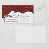 Rendez-vous Carte de visite [rouge] de Darla (Devant / Derrière)