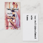 Rendez-vous Carte de visite Styliste (Devant / Derrière)