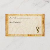 Rendez-vous Carte de visite vétérinaire (Dos)