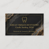 Rendez-vous chez le dentiste Black Gold Agate (Devant)